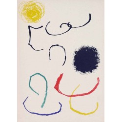 JOAN MIRÓ - Litografia original 1964