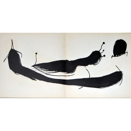 JOAN MIRÓ - Original-Lithographie 1970