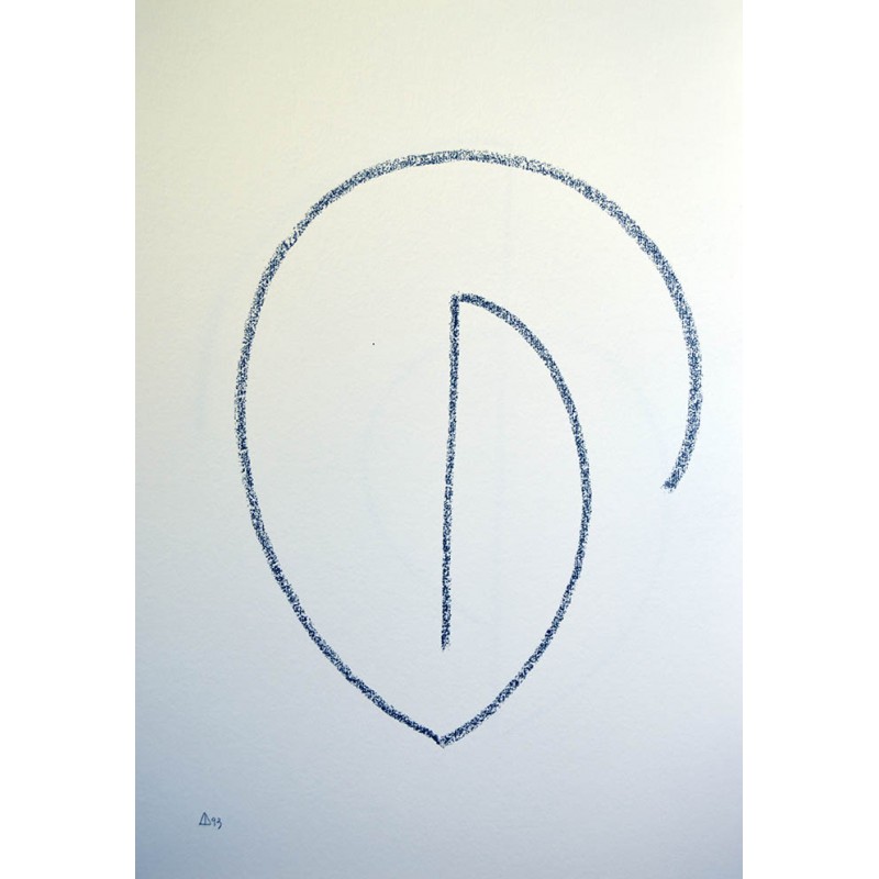 ANDREU ALFARO - Reproduccion de dibujo original del artista. 40 x 30 cm.