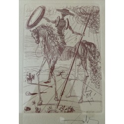 SALVADOR DALI - Don Quijote de la Mancha