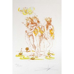 SALVADOR DALI - The three...