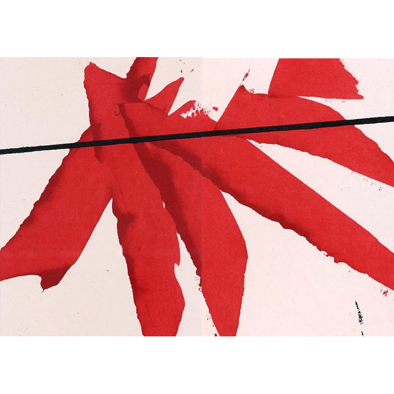 LUIS FEITO - Litografia original "Textos y poemas"