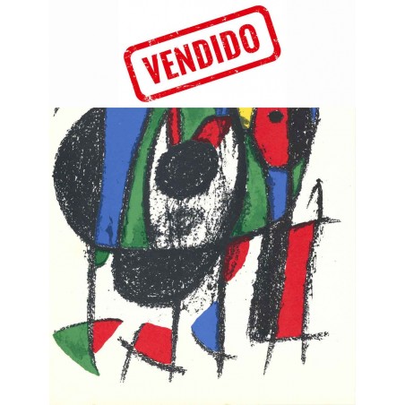 JOAN MIRO - Litografia original V