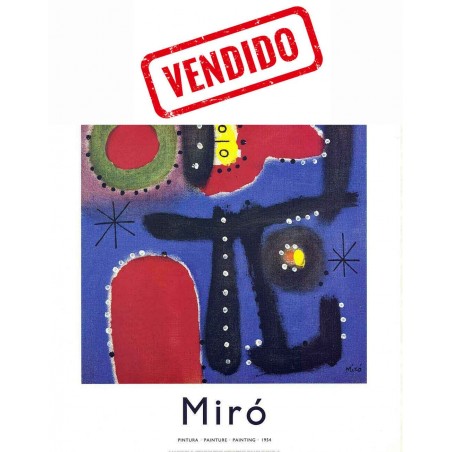 JOAN MIRÓ -  Cartel litográfico