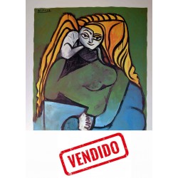 PABLO PICASSO - Retrato de...