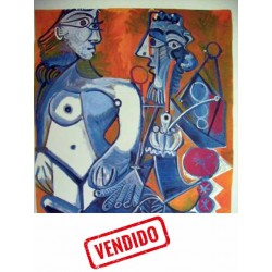 PABLO PICASSO - Hombre con...