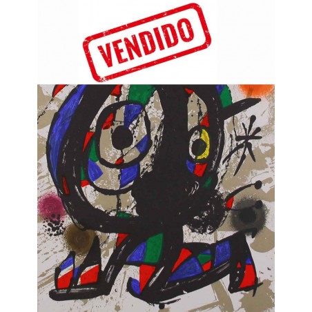 JOAN MIRO - Litografia original I