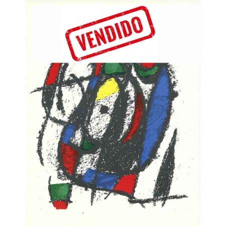 JOAN MIRO - Litografia original IV