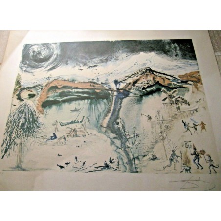 SALVADOR DALI - Le Quattro Stagioni: Inverno