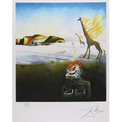 SALVADOR DALI - Girafa...