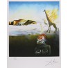 SALVADOR DALI - Girafa ardiendo