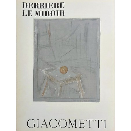 Alberto Giacometti - Litografia original Derriere le miroir - 1954
