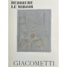 Alberto Giacometti - Litografia original Derriere le miroir - 1954