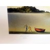 SALVADOR DALI - Atardecer en Port Lligat