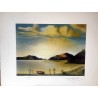 SALVADOR DALI - Atardecer en Port Lligat
