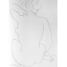 HENRI MATISSE - Litografia original DLM. 28 x 38 cm