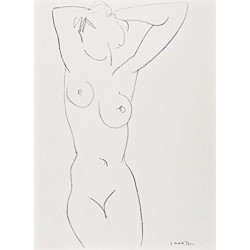 HENRI MATISSE - Litografia original DLM. 28 x 38 cm