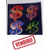 ANDY WARHOL - 4 dollar sign