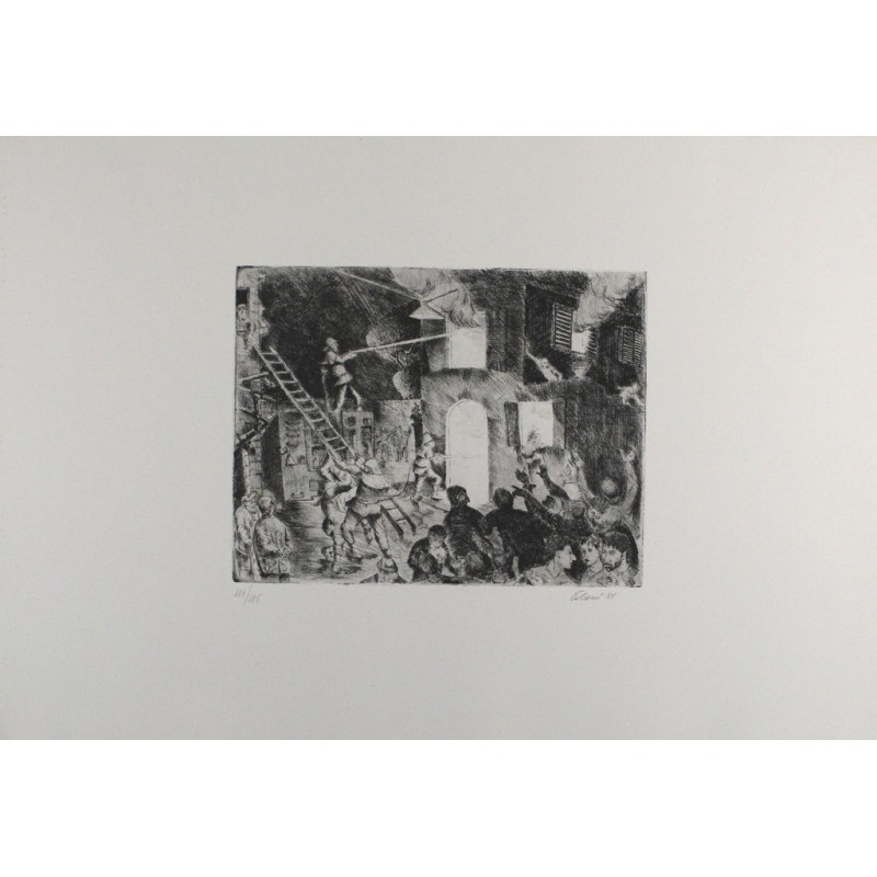 GIAMPAOLO TALANI- Incendio. 1981