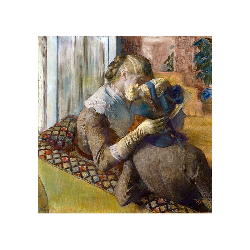 EDGAR DEGAS - En la sombrereria