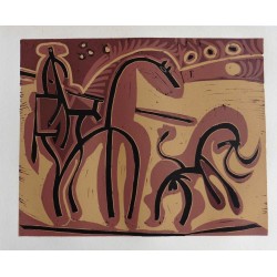 PABLO PICASSO - Picador y toro
