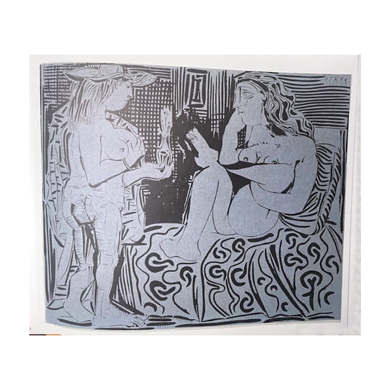 PABLO PICASSO - Reproduccion linoleo original