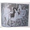 PABLO PICASSO - Reproduccion linoleo original