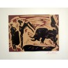 PABLO PICASSO - Reproduccion linoleo original