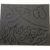 PABLO PICASSO - Reproduccion linoleo original