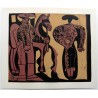 PABLO PICASSO - Reproduccion linoleo original
