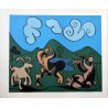 PABLO PICASSO - Reproduccion linoleo original