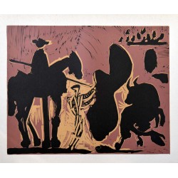 PABLO PICASSO - Reproduccion linoleo original