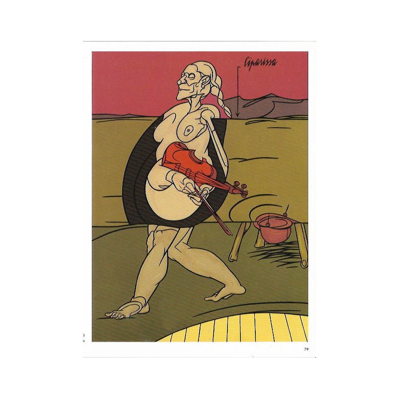 copy of VALERIO ADAMI- Litografia original DLM