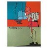 copy of VALERIO ADAMI- Litografia original DLM