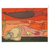 copy of VALERIO ADAMI- Litografia original DLM