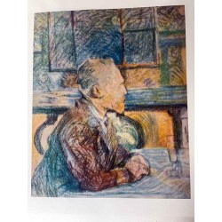 TOULOUSE - LAUTREC - Reproducción offset de obra original