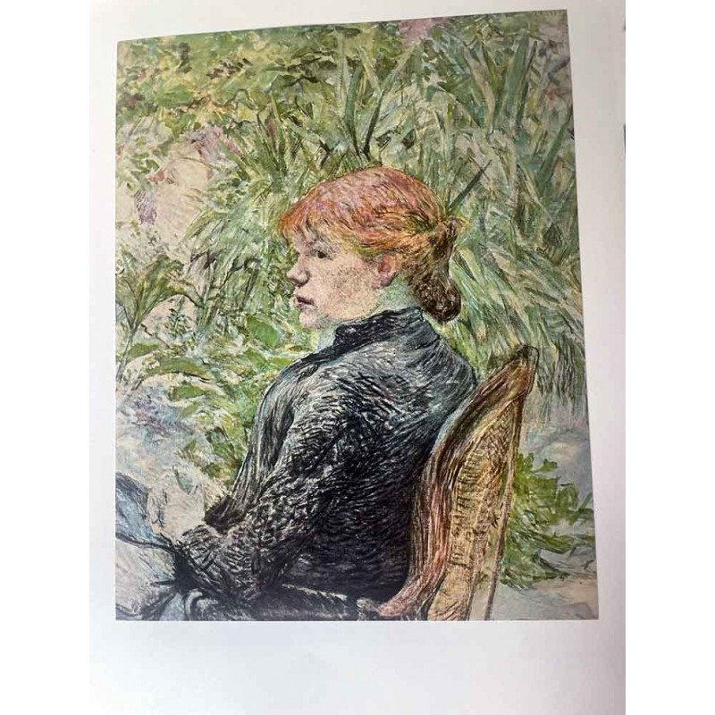 TOULOUSE - LAUTREC - Reproduction offset d'une œuvre originale