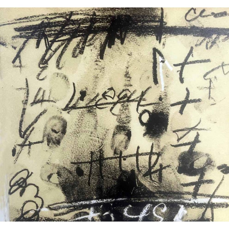 ANTONI TAPIES - Litografia original