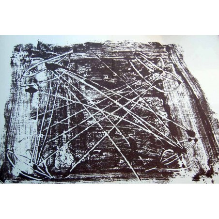 ANTONI TAPIES - Litographie original DLM 1974
