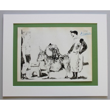 PABLO PICASSO - The human comedy