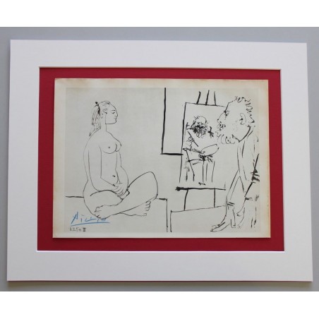 PABLO PICASSO - The human comedy
