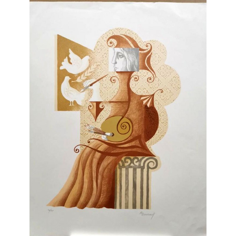 JORDI PLA DOMENECH. Allegory of painting