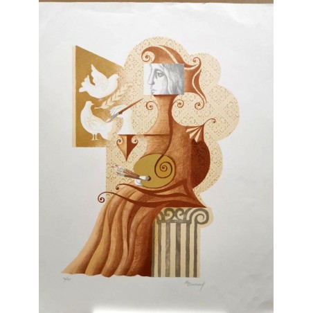 JORDI PLA DOMENECH. Allegoria della pittura