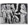 PABLO PICASSO - SUITE VOLLARD, Personnages avec masques et femme oiseau