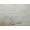 PABLO PICASSO - Sculptor at rest and bacchanal with bull