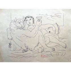 PABLO PICASSO - Minotauro...