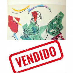 MARC CHAGALL - Litografia...