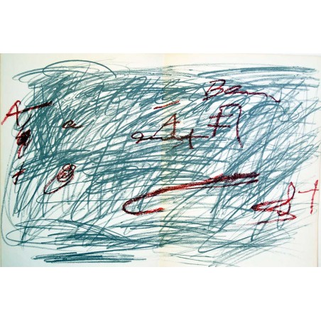 ANTONI TAPIES - Originallithographie DLM 1974