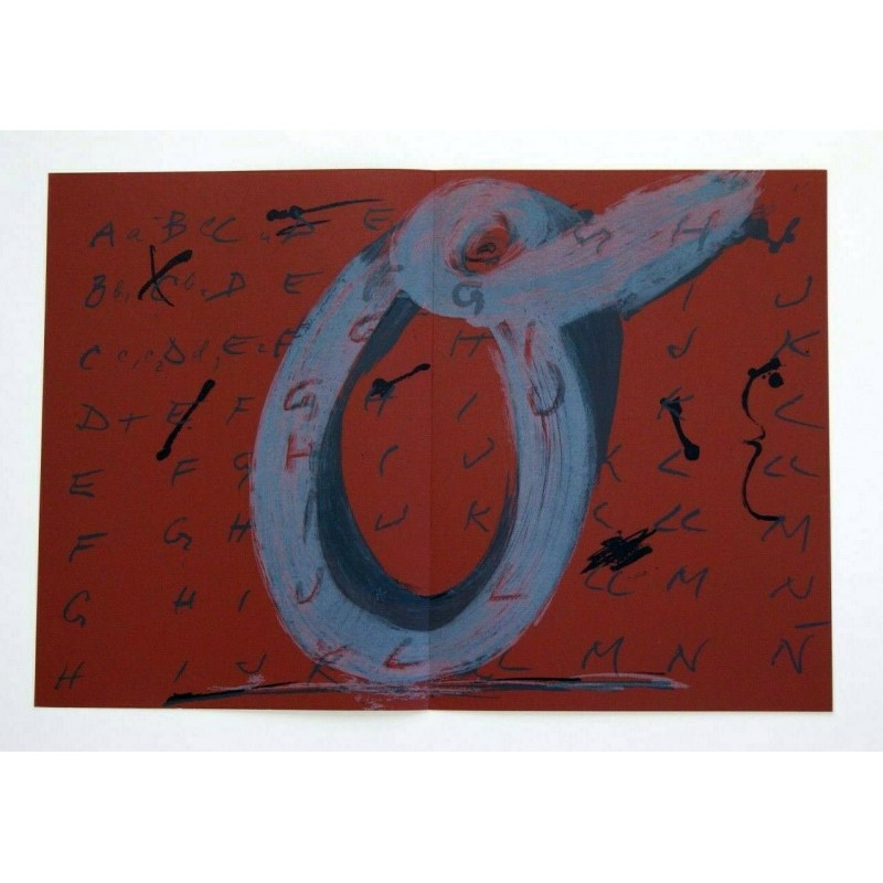 ANTONI TAPIES - Original Lithography DLM 1972