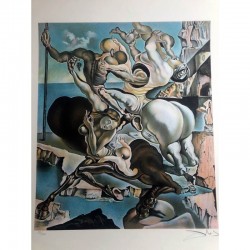 SALVADOR DALI - Famille de centaures marsupiaux